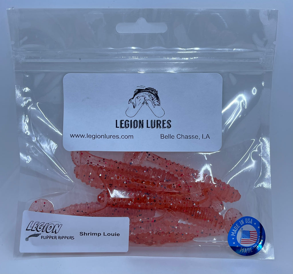 Legion Flipper Rippers: Shrimp Louie Swimbait – Legion Lures